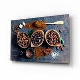 Spices Glass Wall Art.